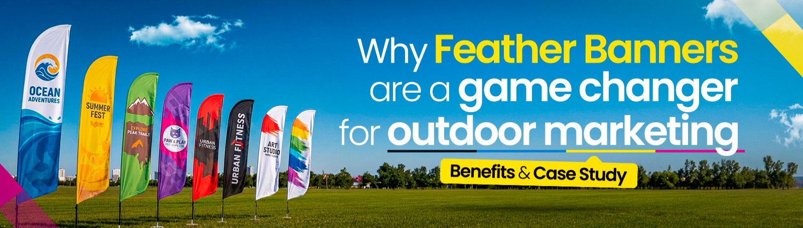 Discover why feather banners are one of the most effective outdoor marketing tools. Learn how they increase visibility, scale across locations, and drive real results.