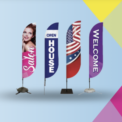 Popular Spring Uses for Feather Flags