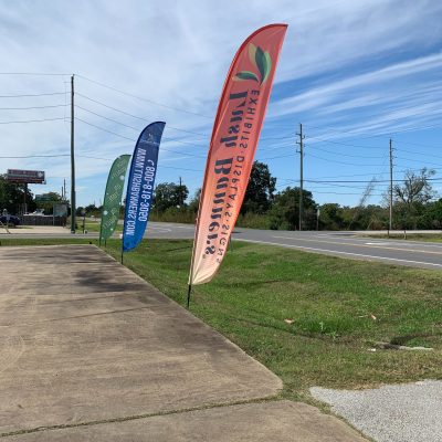 feather-banners-outside