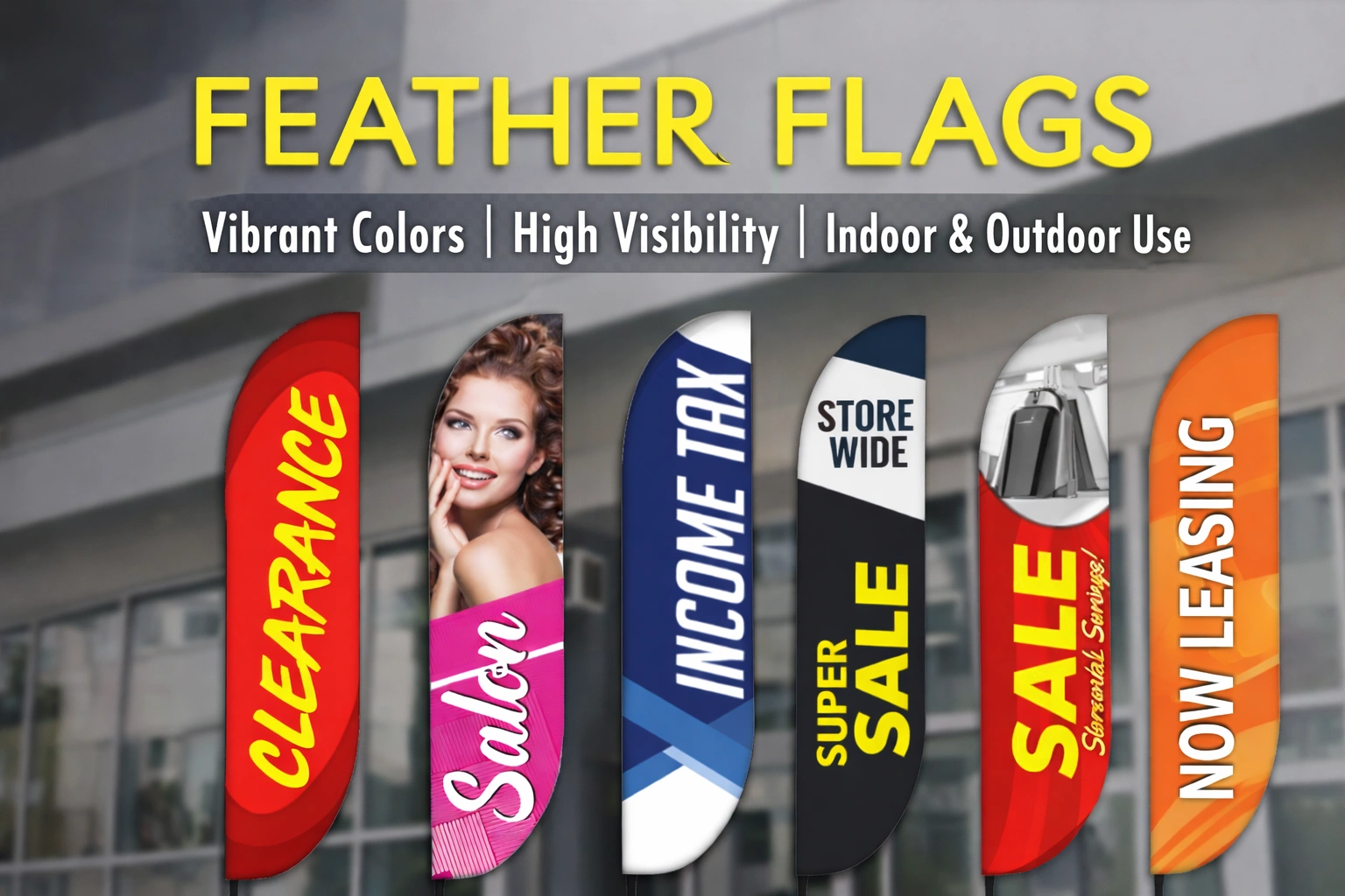 How To Use Feather Banners For Your Business Promotion?