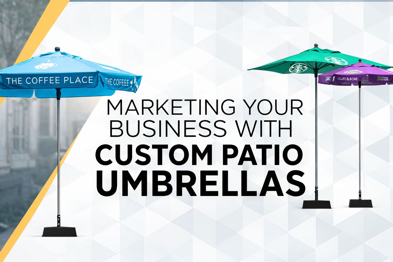 Marketing Your Business with Custom Patio Umbrellas
