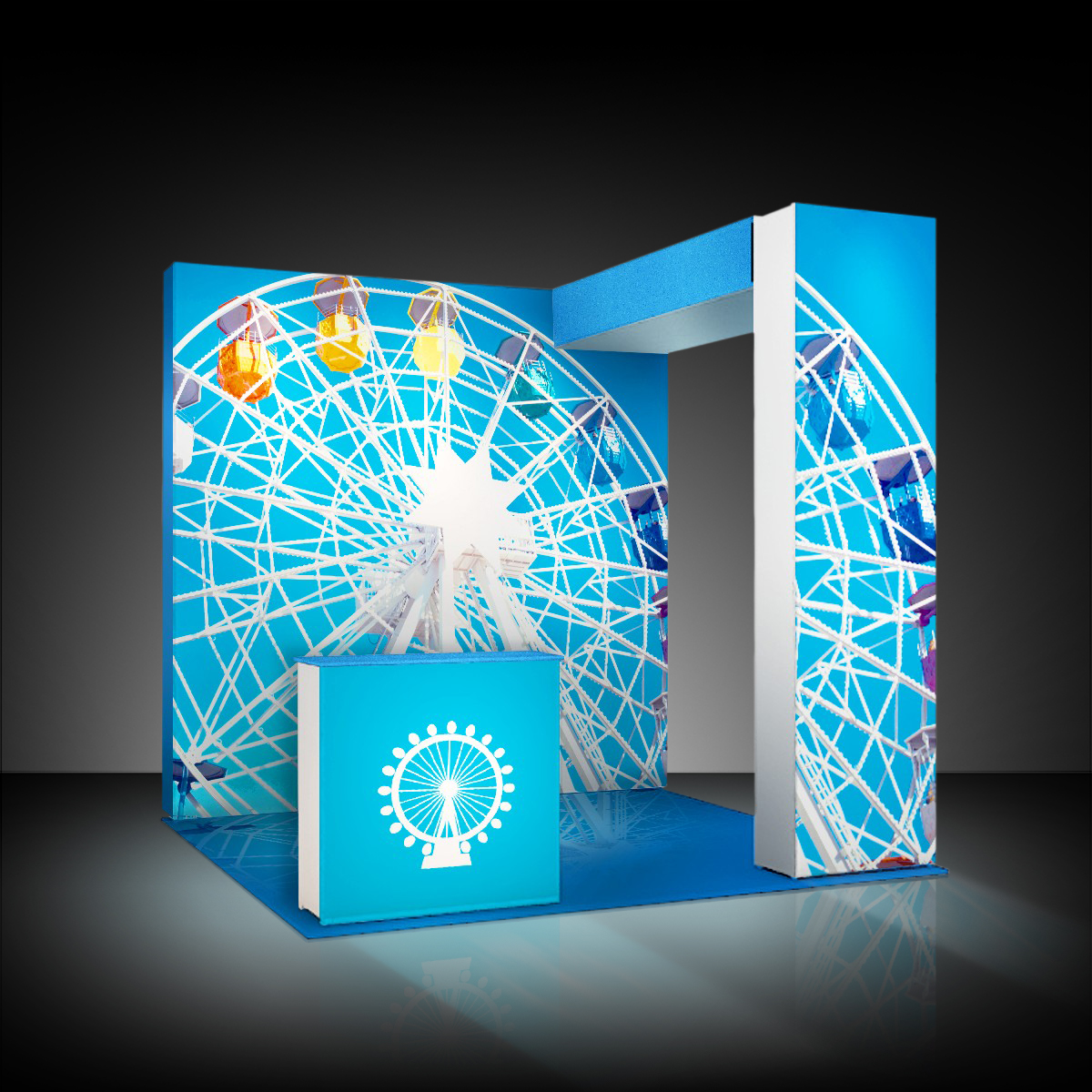 Backlit Display Combination (10x10x08ft)
