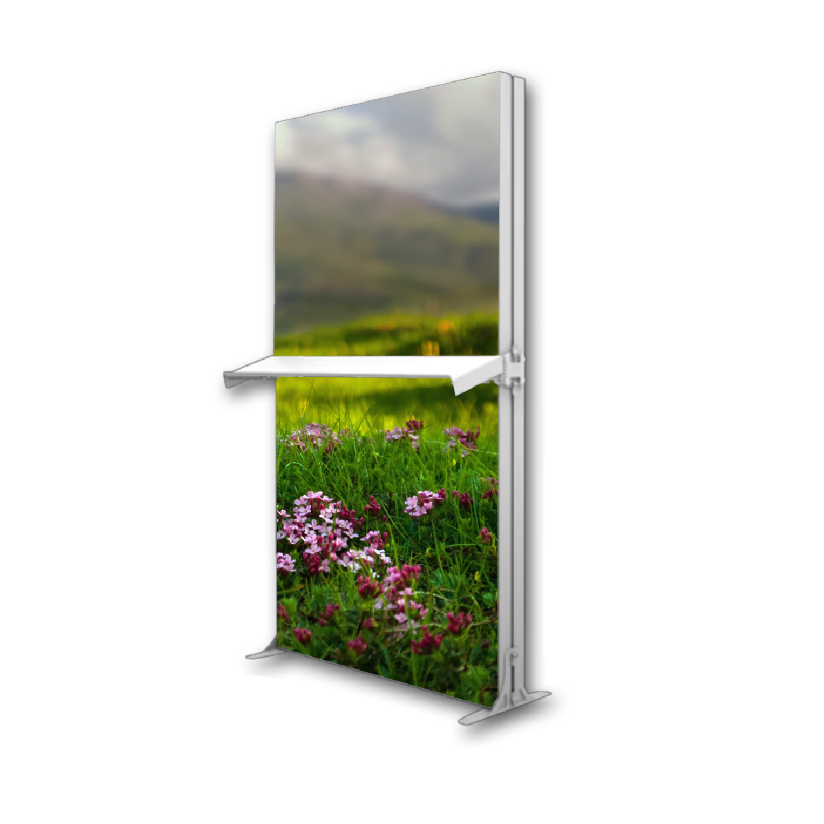 Brite-Lite Lightbox Display Shelf Unit