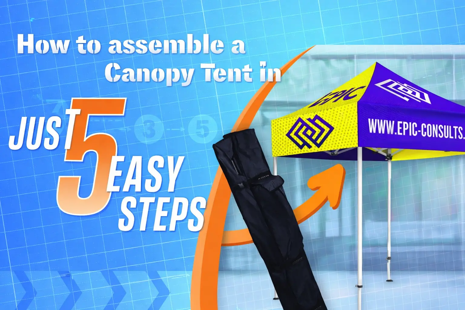 How to Assemble a Canopy Tent in Just 5 Easy Steps