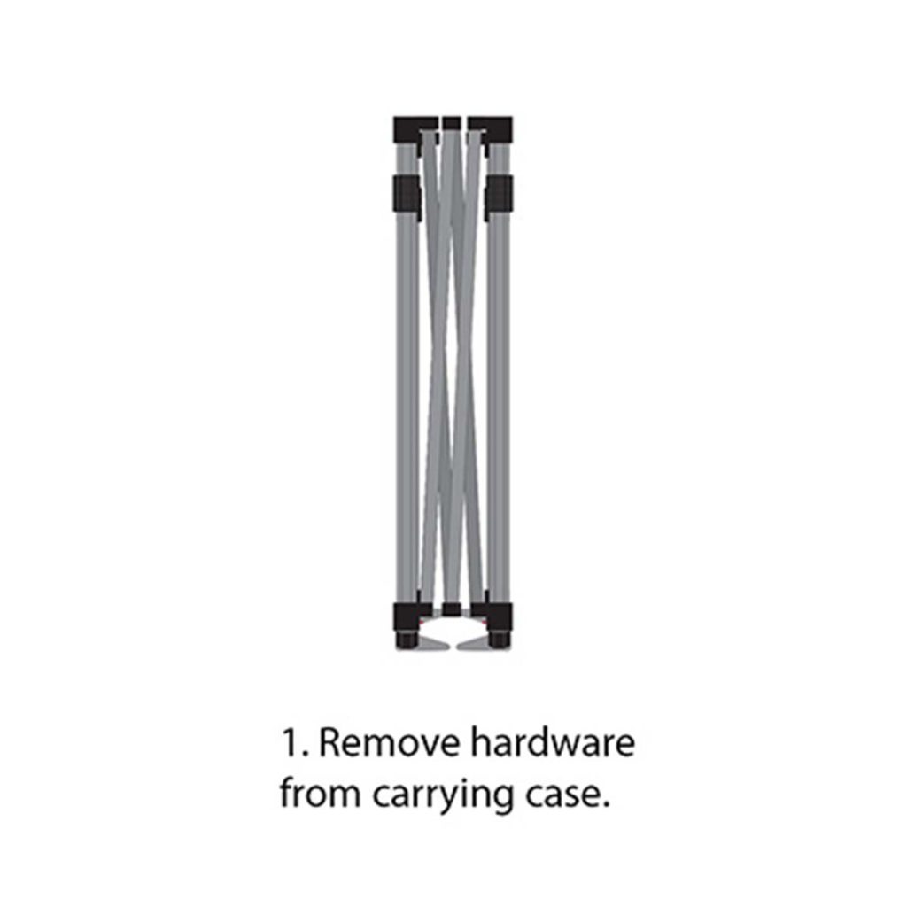 Step 1: Remove Hardware Pieces From Storage