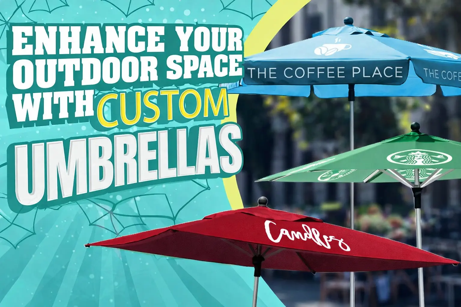 Enhance Your Outdoor Space with Custom Patio Umbrellas