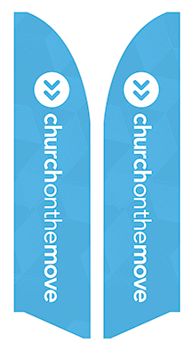 Church group meeting banner.
