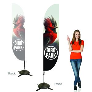Do I need single- or double-sided printing for my Feather banner?