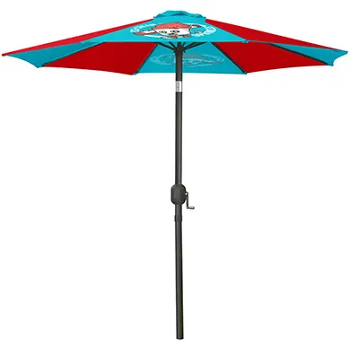 Custom Patio Umbrella 9Ft 8-Panel (Tilt-able Aluminum Stand)