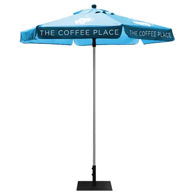 Custom Market Umbrella 8ft Hex