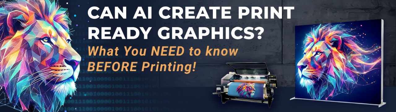 Can AI Create Print-Ready Graphics? What You Need to Know Before You Print