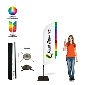 6.5ft Feather Banners