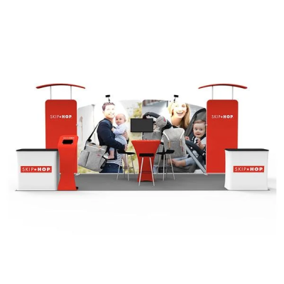 10x20 Trade Show Booth From Lush Banners